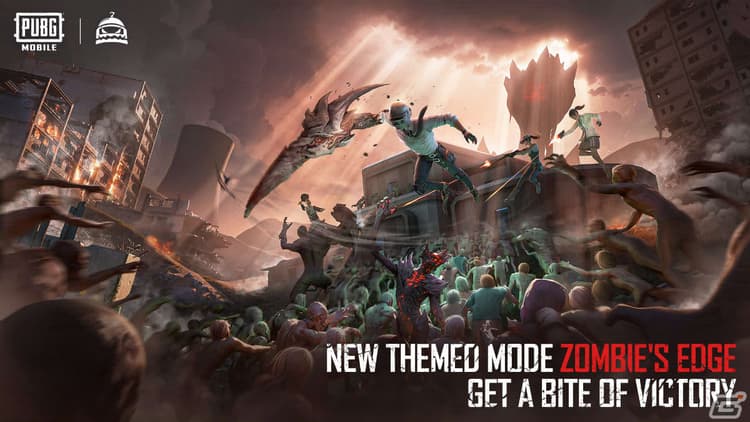 「PUBG MOBILE」襲い来るゾンビの画像