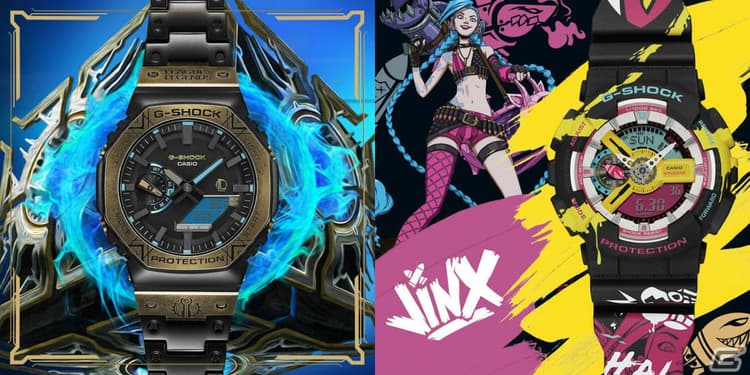 「LoL」とコラボしたG-SHOCKが1の画像