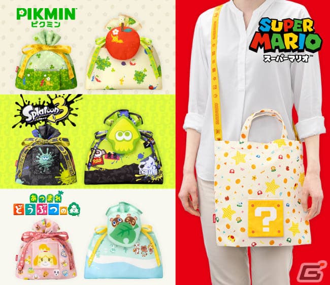 スーパーマリオ、ピクミン、スプラトゥーンの画像