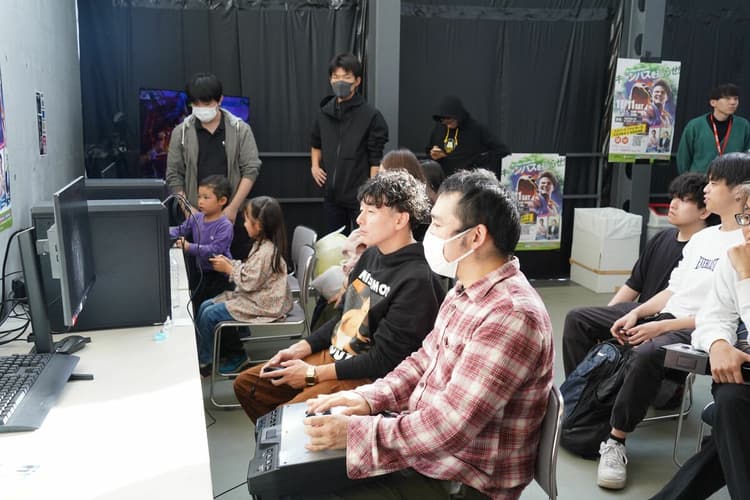 ストリートファイターでプロ選手と対戦! の画像