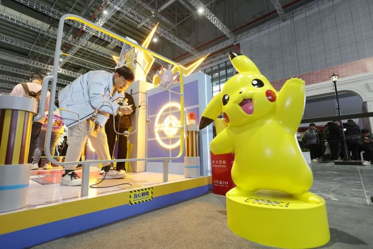 中国上海でポケモンカードの大型公式大会 の画像